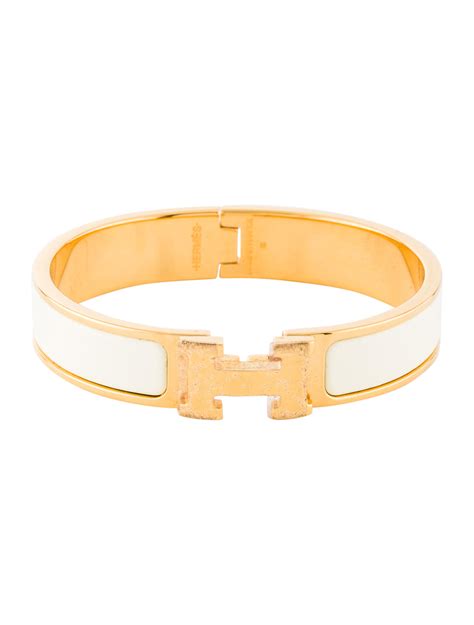 gold hermes bracelet